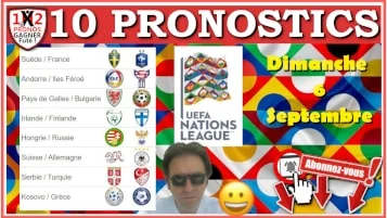 10 Pronostics Ligue des Nations UEFA de FRED Tipster Gagner Futé pour le dimanche 6 septembre 2020 WP-min