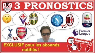 Pronostic Tottenham Arsenal Premeir League GRATUIT 12-07