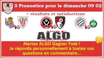 3 Pronostics dimanche 09 02 de FRED tipster Gagner futé Gagné GF SMontpellier HSC AS Saint-Étienne-min