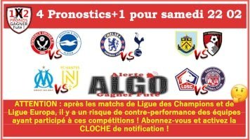 Pronostic Chelsea Tottenham Premier League 22-02 Pronostic Chelsea Tottenham Premier League GRATUIT