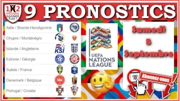 9 Pronostics Ligue des Nations UEFA de FRED Tipster Gagner Futé pour le samedi 5 septembre 2020 WP-min
