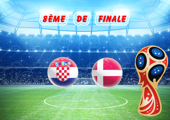 Pronostic Coupe du Monde 8ème de finale : Croatie vs Danemark