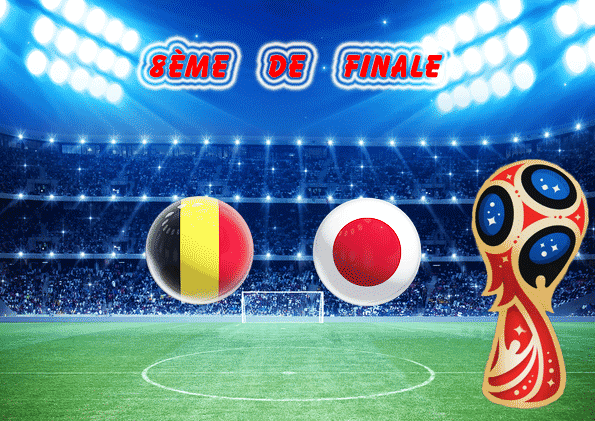 Pronostic Coupe du Monde 8ème de finale : Belgique vs Japon