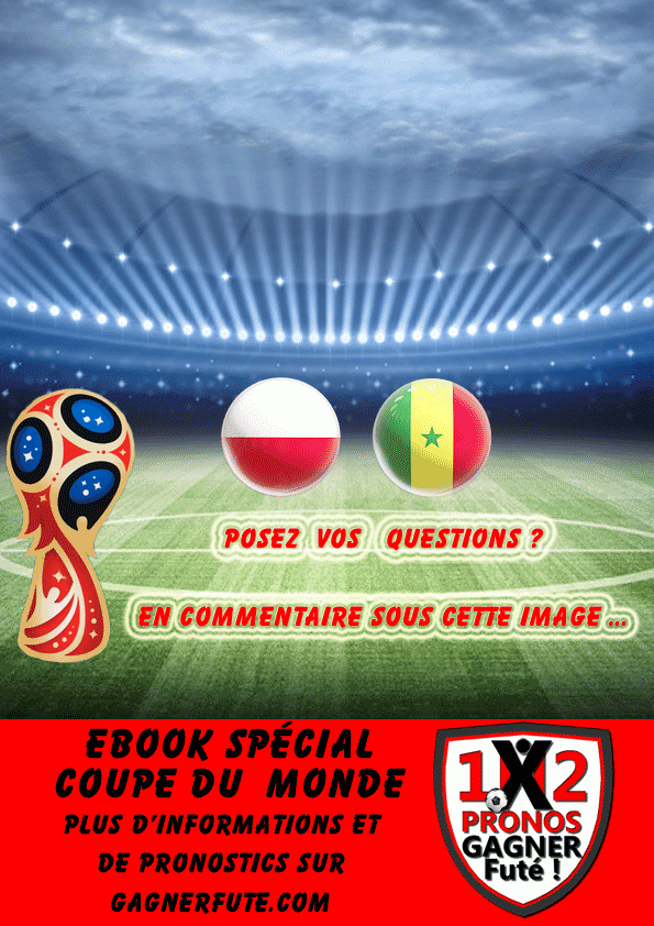Pronostic Coupe du Monde : Pologne vs Sénégal