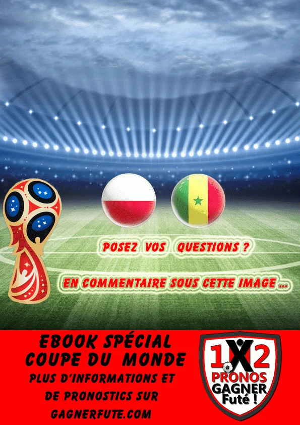 Pronostic Coupe du Monde : Pologne vs Sénégal Pronostic Coupe du Monde : Pologne vs Sénégal