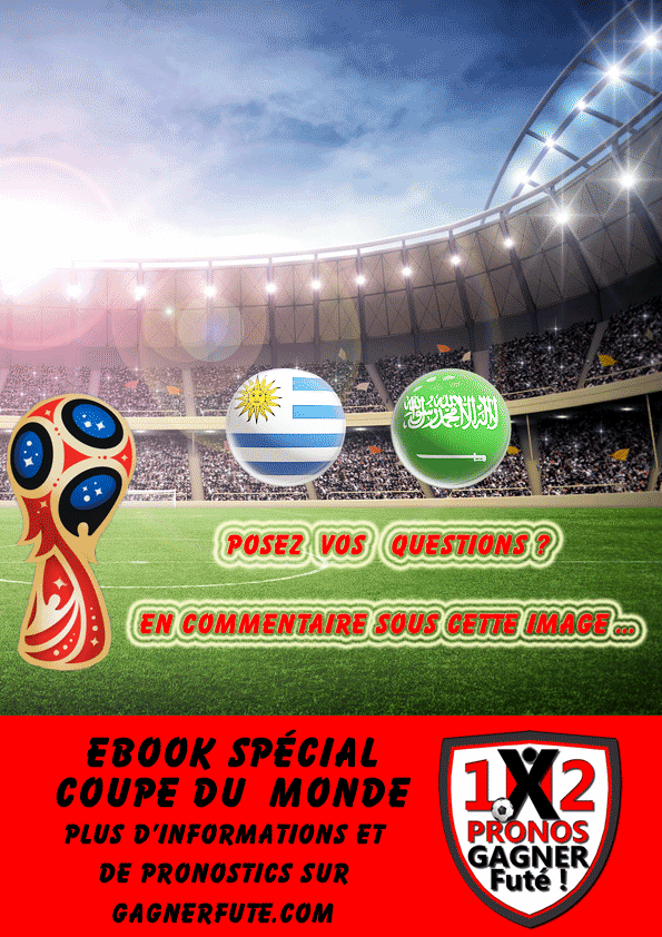 Pronostic Coupe du Monde : Uruguay vs Arabie Saoudite