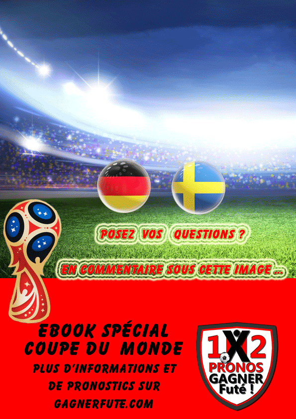 Pronostic Coupe du Monde : Allemagne vs Suède