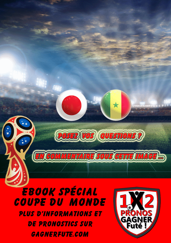 Pronostic Coupe du Monde : Japon vs Sénégal