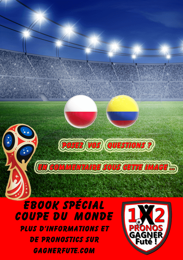Pronostic Coupe du Monde : Pologne vs Colombie