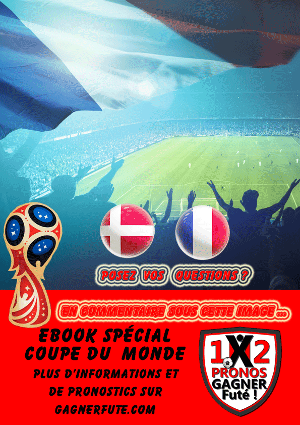 Pronostic Coupe du Monde : Danemark vs France