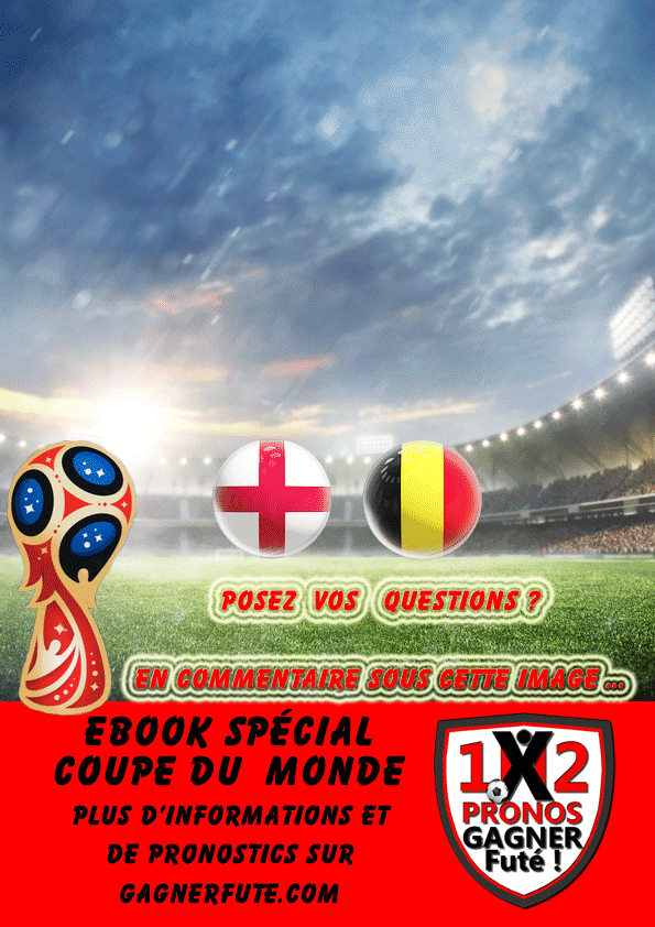 Pronostic Coupe du Monde : Angleterre vs Belgique