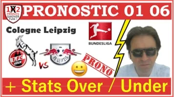 Pronostic Cologne Leipzig Bundesliga GRATUIT 01-06