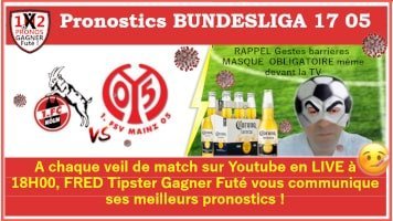 Pronostic Cologne Mayence - FC Koln Mainz 05 Pronostic Cologne Mayence ou FC Koln Mainz Bundesliga pour tes paris sportifs