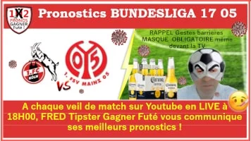 Pronostic Cologne Mayence ou FC Koln Mainz Bundesliga pour tes paris sportifs
