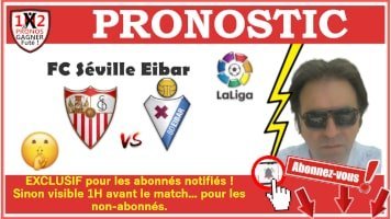 Pronostic FC Séville Eibar La Liga GRATUIT 06-07