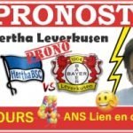 Pronostic Hertha Leverkusen Bundesliga GRATUIT 20-06