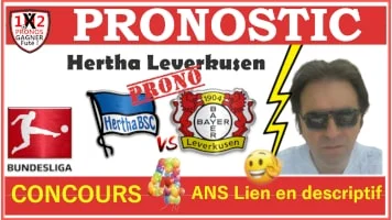 Pronostic Hertha Leverkusen Bundesliga GRATUIT 20-06