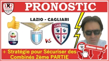 Pronostic Lazio Cagliari Serie A GRATUIT 23-07 Pronostic Lazio Cagliari Serie A GRATUIT 23-07