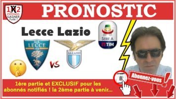 Pronostic Lecce Lazio Serie A GRATUIT 07-07