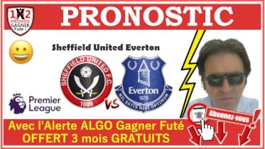 Pronostic Sheffield United Everton Premier League 20-07