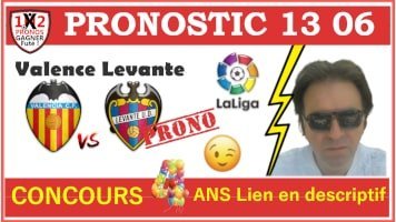 Pronostic Valence Levante La Liga GRATUIT 12-06