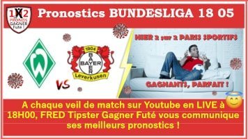 Pronostic Werder Brême Bayer Leverkusen Bundesliga GRATUIT