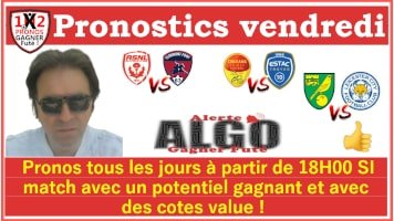 Pronostic Nancy Clermont Ligue 2 GRATUIT