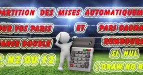 Calculatrice Gagner Futé Paris sportifs sécurisés sur 2 pronostics Calculatrice Gagner Futé Paris sportifs sécurisés sur 2 pronostics